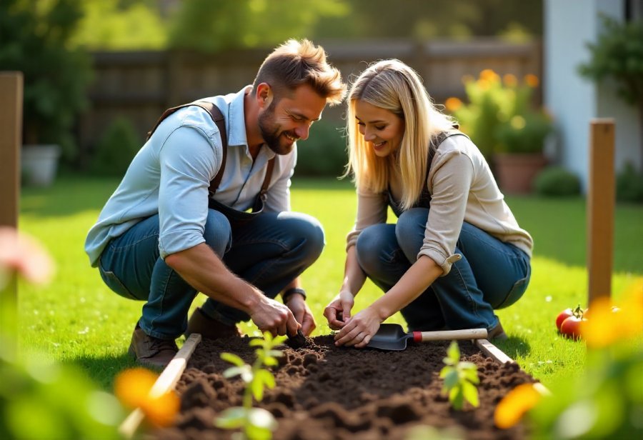 Nurturing Bonds and Healing Through Gardening in a Digital World